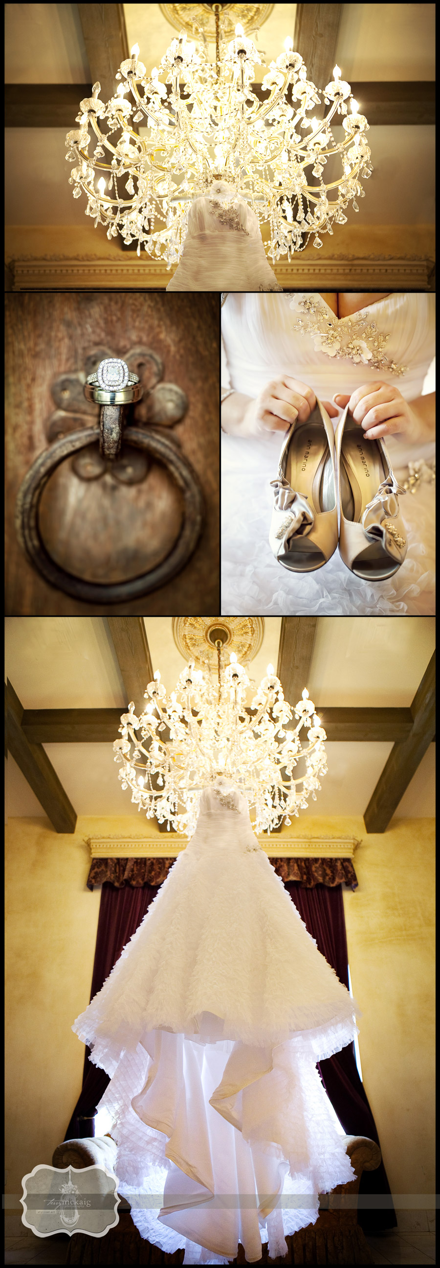 elegant desert wedding